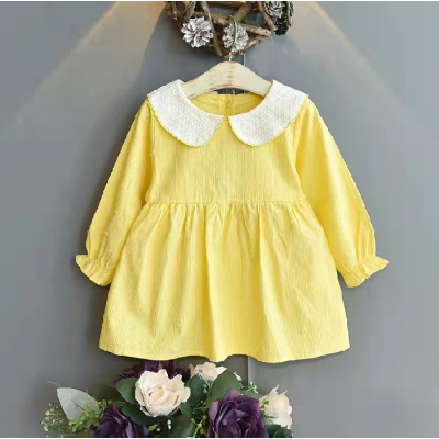 dress plain arise stitch (071503) dress anak perempuan